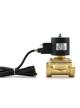 MODEL 2T-15/20/25/32B常闭式流体控制阀电磁阀SENQI