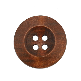 圆形木头纽扣外套衣服装饰扣儿童毛衣扣木质扣复古大衣扣子衬衫扣