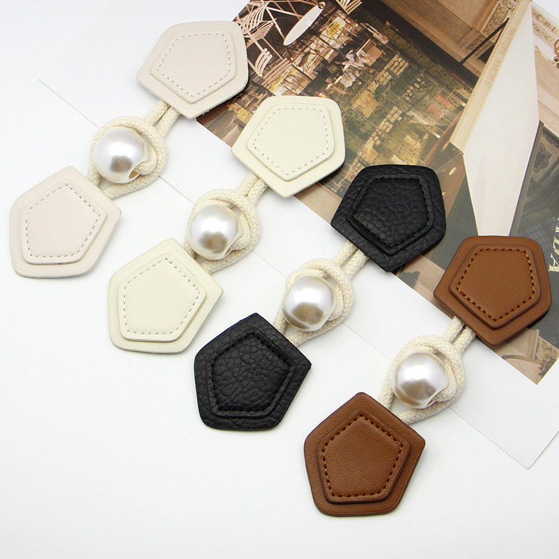 依伴侬毛衣大衣皮扣珍珠扣