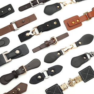 高档大衣皮扣子皮对扣风衣金属牛角扣搭扣毛衣袖 饰扣外套纽扣 扣装