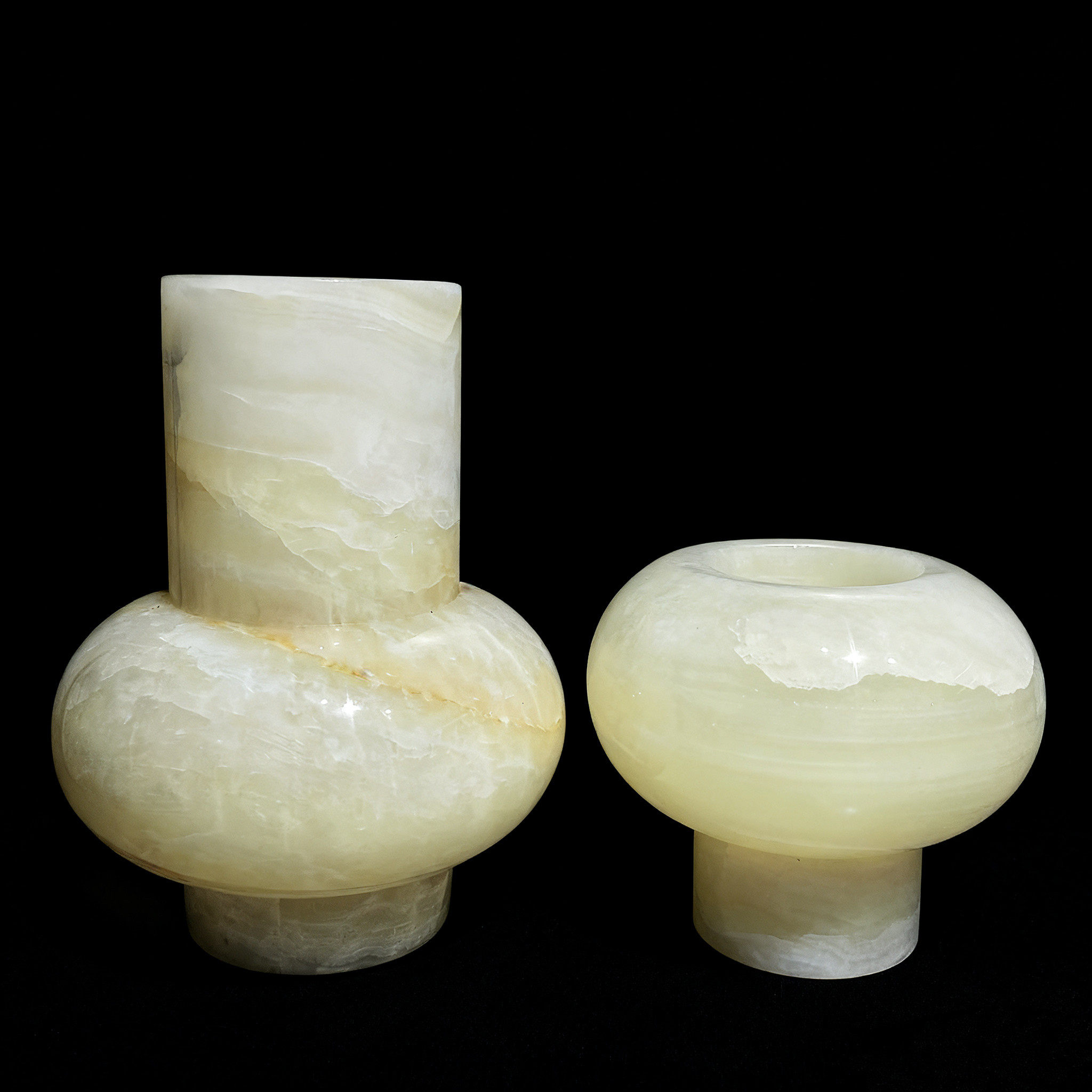 现代极简奶油风玉石花器摆件客厅茶几花器样板间售楼处桌面装饰品,家居饰品,装饰摆件,淘宝优惠券,粉丝福利购,淘宝优惠卷