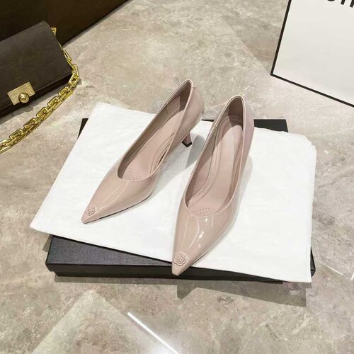 2026新款真皮女鞋尖头细跟高跟鞋百搭轻便时尚女单鞋268-609