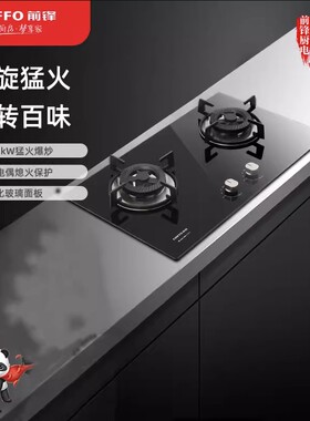 前锋 Z201-X燃气灶Z211-B双灶Z320-B/Q205-B嵌入式猛火天然气灶具