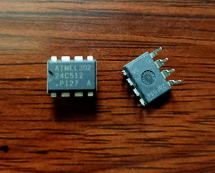 ATMLH302 逻辑HA31002P芯片DIP-8数字模块IC存储器集成24C512电源