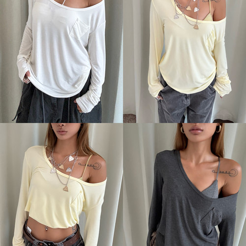 BLINGGIRLS秋季宽松百搭长袖