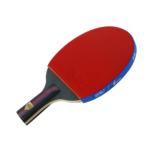 Рыбы Аутентичный настольный теннис ракетка с двойным -шот 2 струнные горизонтальные снимки Прямая стрельба по любительскому обучению пинг -точка ракетка 229 солдат
