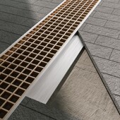 持雍收边条排水沟收口铝合金属条地线隐形封边公路凹槽雨水沟包边