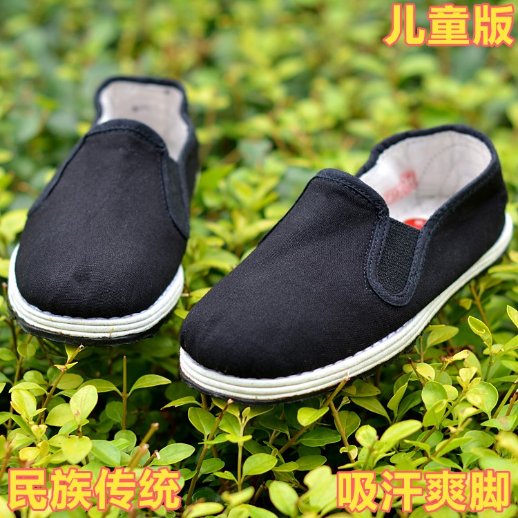 传统民族风儿童布鞋春秋吸汗透气