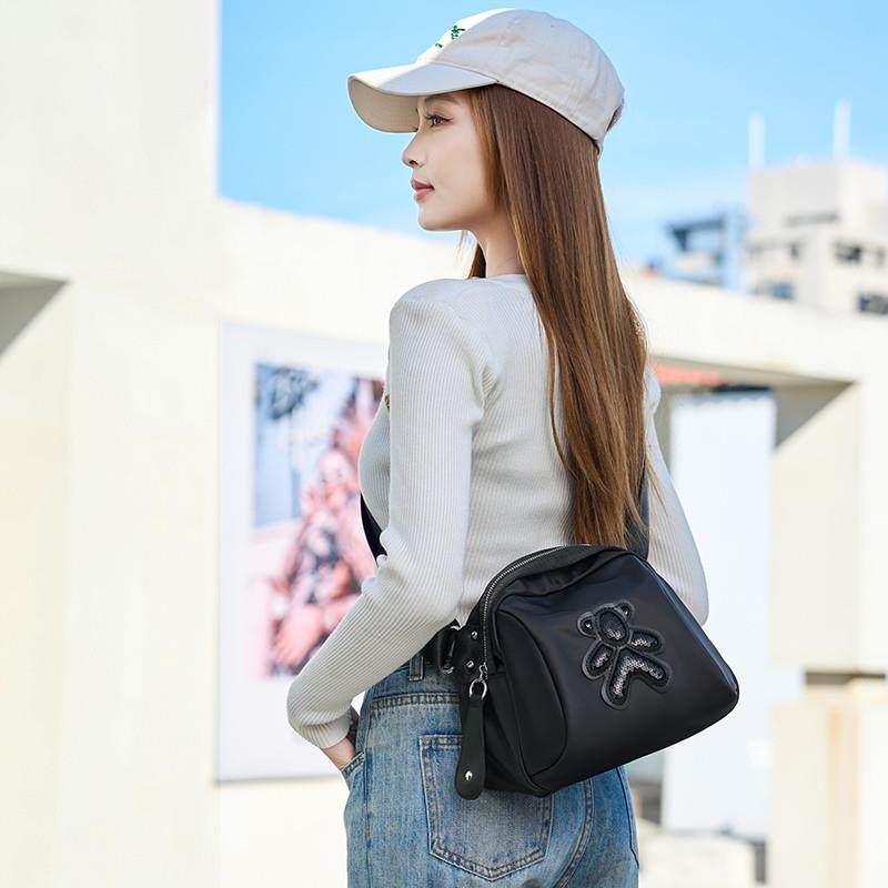 小包包女2025新款时尚斜挎包女包单肩帆布包休闲百搭牛津布贝壳包,箱包皮具/热销女包/男包,通用款女包,淘宝优惠券,粉丝福利购,淘宝优惠卷