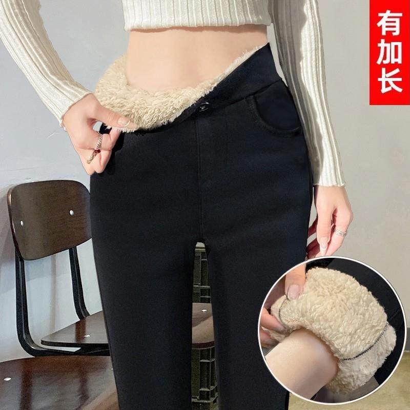 羊羔绒打底裤女秋冬季加绒加厚东北一体棉裤高腰小脚外穿黑色裤子,女装/女士精品,打底裤,淘宝优惠券,粉丝福利购,淘宝优惠卷