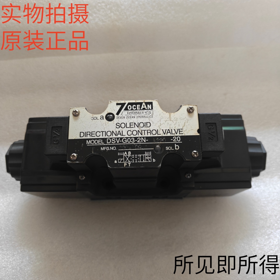 7OCEAN七洋DSV/D-G03-2/6/8C-DC24-82 电磁阀2N/A110/A220原装2F
