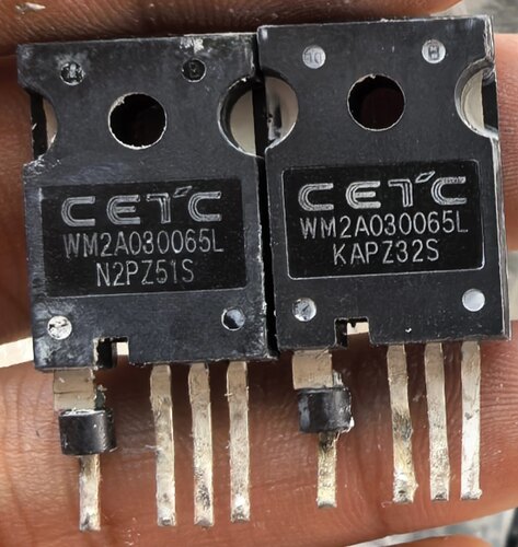 原装进口拆机 WM2A030065L 碳化硅MOS管 TO-247-4封装80A 650V