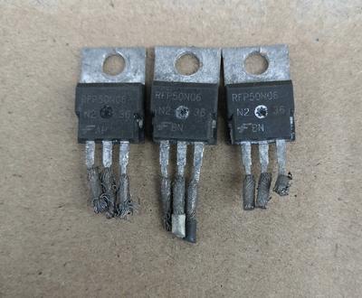 原装进口拆机 50N06 FQP50N06 RFP50N06 TO-220 场效应管