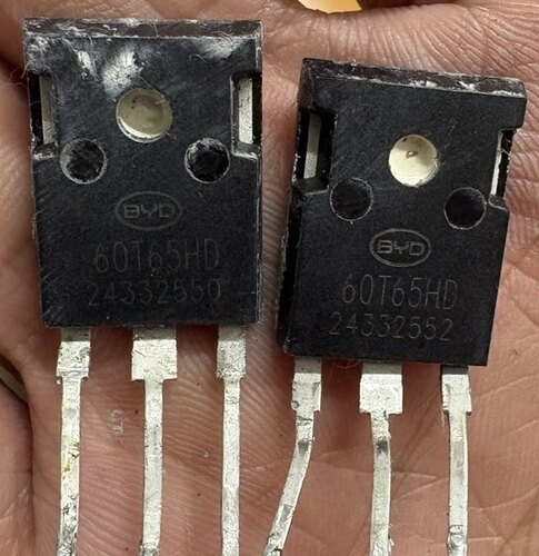 原装进口拆机  60T65HD 逆变焊机带阻尼IGBT功率管 60A650V