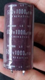 进口电解电容 450V1000UF 500V1000uF 蓄电电容 330UF容量 25X50