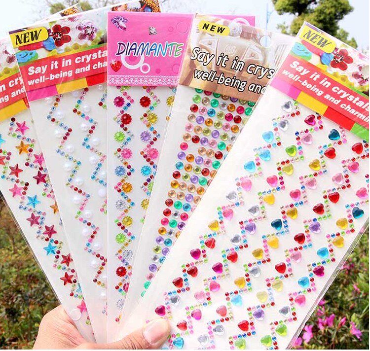 儿童钻贴贴纸手工钻石贴粘贴亚克力水晶贴手机