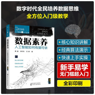 正版书籍 人工智能超入门丛书 数据素养 人工智能如何有据可依 数字化社会与数据思维 随机世界中的数据规律 数据收集与整理指南