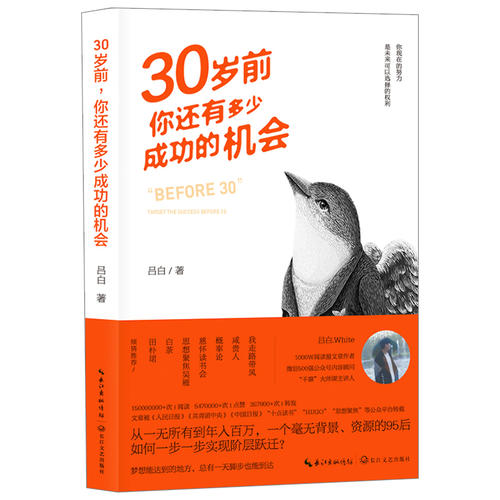 DDDD30岁前，你还有多少成功的机会 吕白 著 （你现在的努力，是