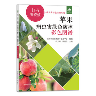 苹果虫害防治措施手册 苹果主要病害识别防治技术书 苹果病虫害绿色防控彩色图谱 正版 苹果栽培技术 书籍 苹果树种植书籍