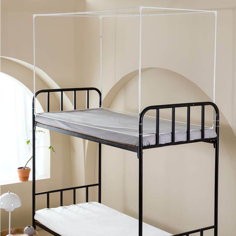 学生宿舍蚊帐支架加厚寝室床帘上铺单人架子下铺床杆加粗