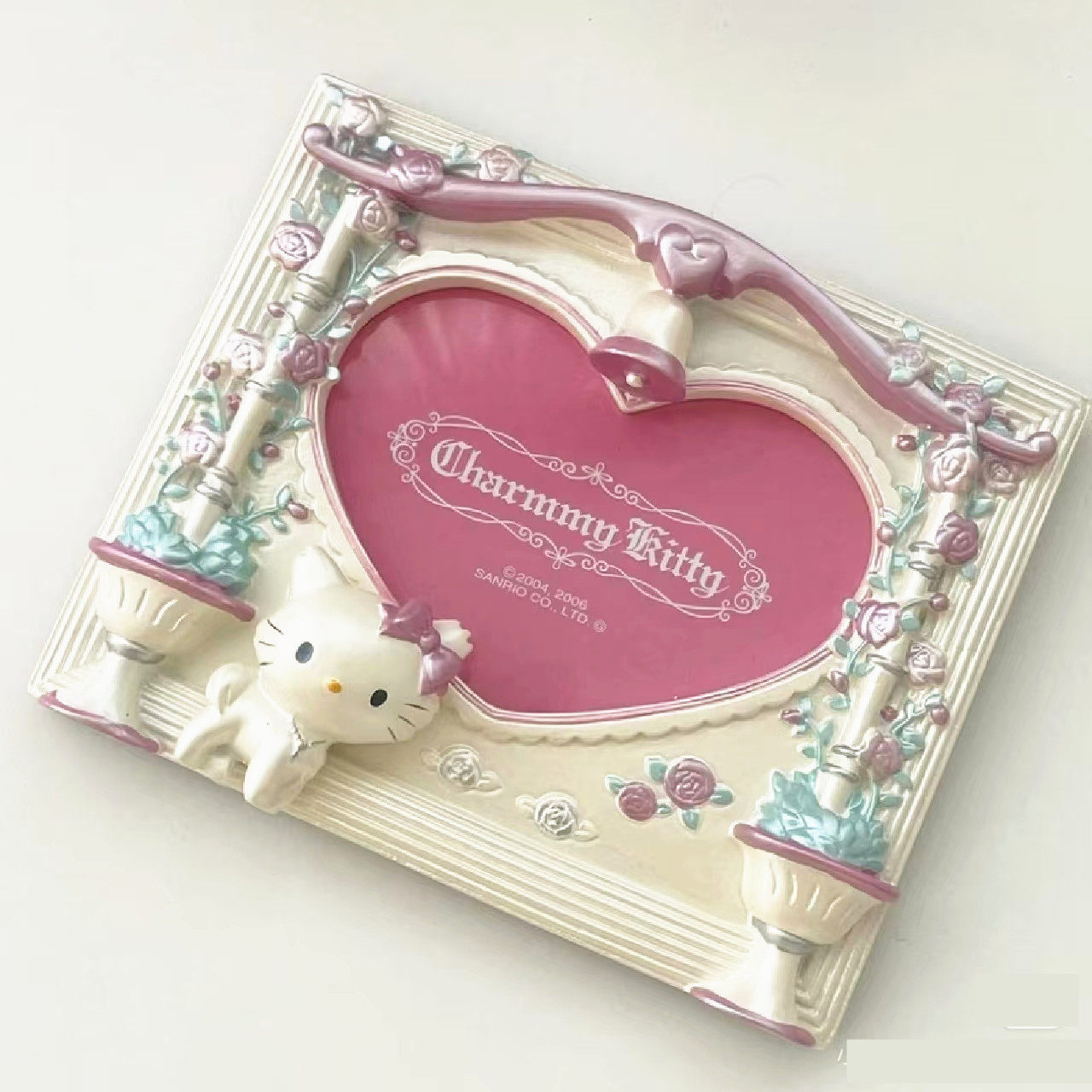 【微瑕疵专拍】三丽鸥卡通hello kitty 俏米charmmy相框结婚礼物