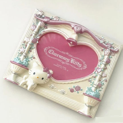 【微瑕疵专拍】三丽鸥卡通hello kitty 俏米charmmy相框结婚礼物