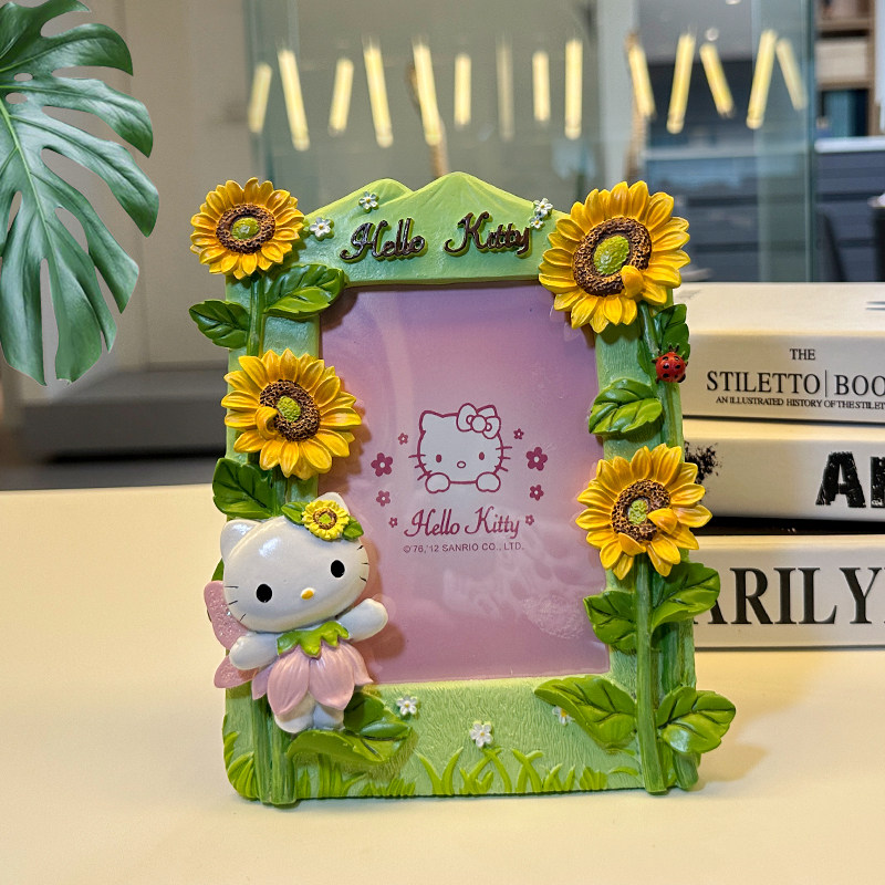 婚庆结婚相框 三丽鸥hello kitty猫卡通向日葵树脂相框摆件工艺品,家居饰品,相框/画框,淘宝优惠券,粉丝福利购,淘宝优惠卷