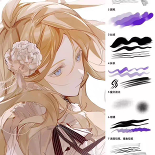 procreate吹石最新全套笔刷已更新2025