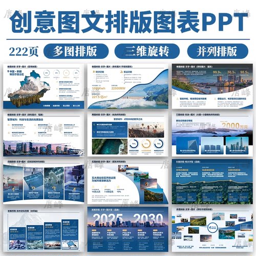 2026工作总结述职汇报项目报告策划多图创意图文排版图表ppt模板