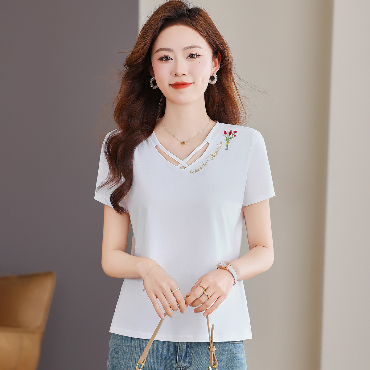 GCMUSCLE2025年夏季新款短袖T恤