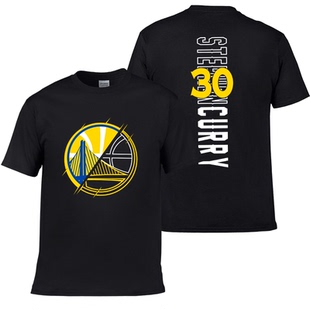 篮球短袖t恤金州斯蒂芬库里30号球衣短袖汤普森维金斯杜兰特半袖T