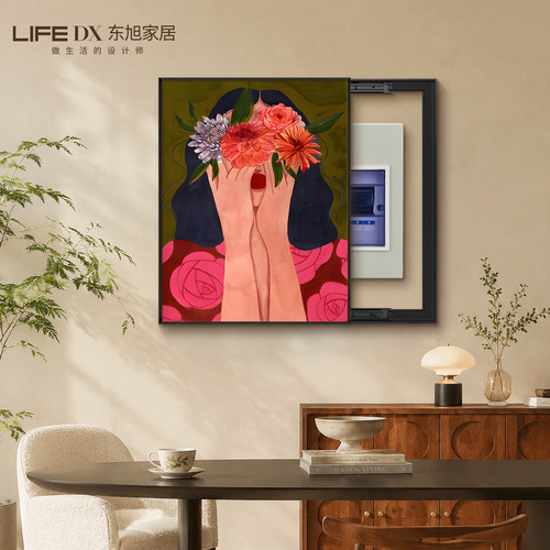 【电表箱遮丑神器】中古风挂画