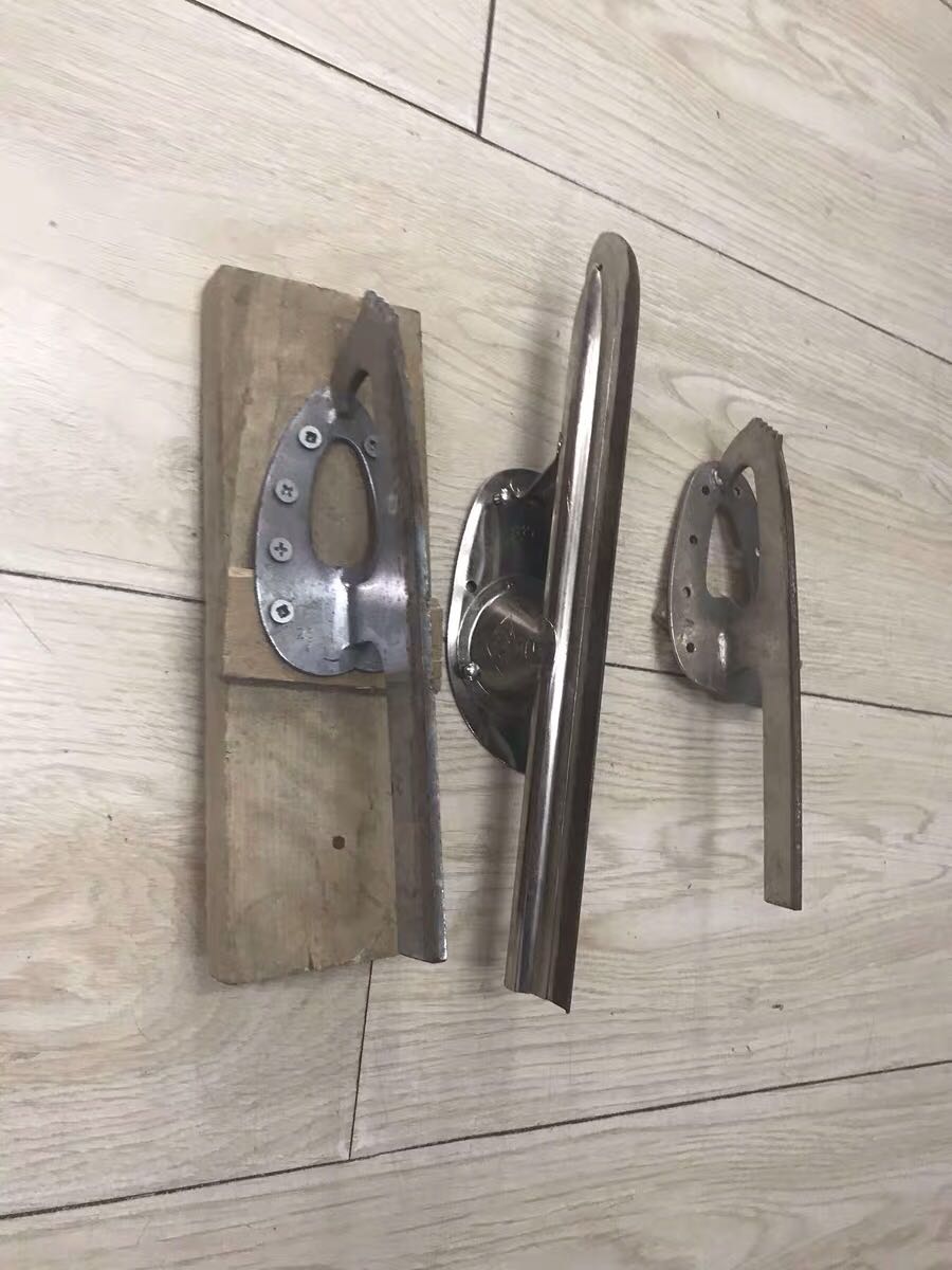 单腿驴 单梯 二手冰刀片冰上娱乐冰爬犁 冰车 滑冰刀 单腿驴