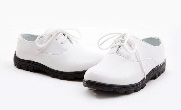 Chaussures enfants en cuir synthétique - Ref 1009841 Image 3