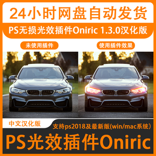 PS发光无损光辉光晕Oniric Glow Generator1.3光效插件2025winMac