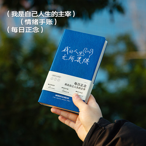 青禾纪每日正念笔记本本子A6