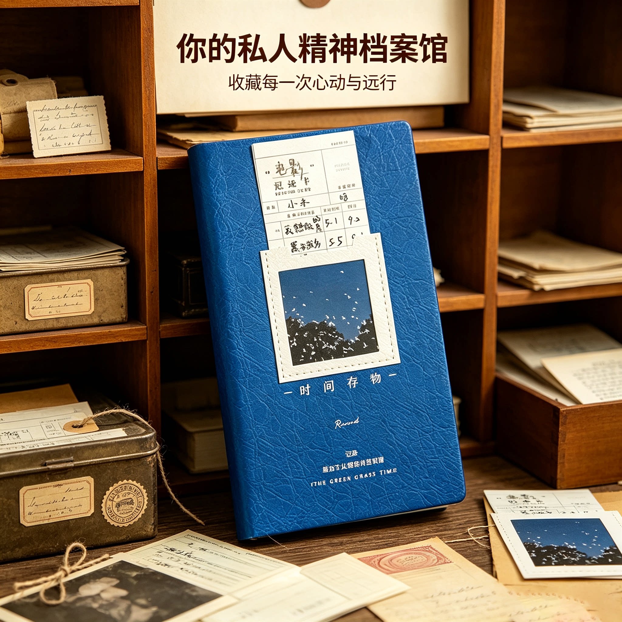 青禾纪时间存物A6本子笔记本小号便携日常记录摘抄日记本成人学生图片
