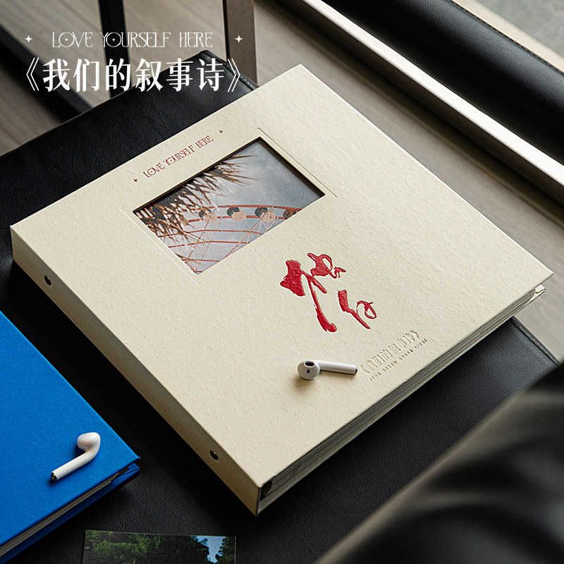 青禾纪DIY6寸覆膜活页相册纪念册图片