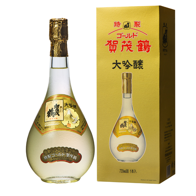日本原装进口清酒 贺茂鹤大吟酿清酒 精米步合50%