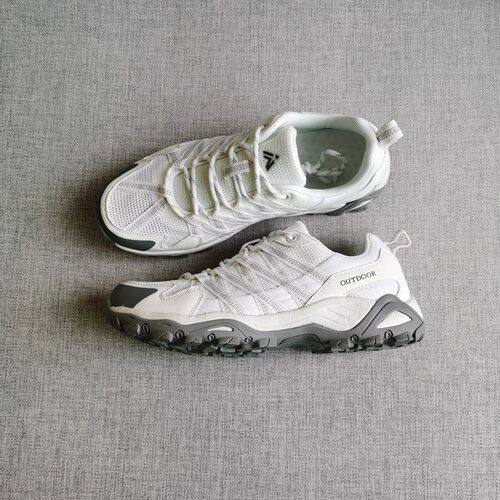 跨境出口登山鞋低帮户外徒步休闲运动鞋单网透气超轻春夏大码女鞋