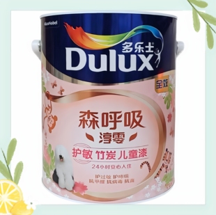 多乐士淳零护敏儿童漆 抗菌 抗病毒 抗甲醛 护过敏 儿童涂料面漆