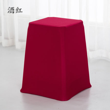 弹力凳子套罩牛津套脚塑料凳罩木头家用客厅四脚凳套饭店餐厅酒店