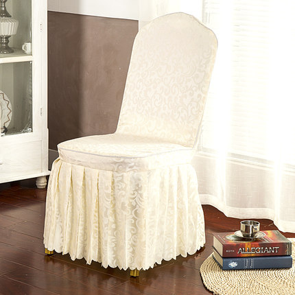 定做酒店椅套连体饭店餐桌椅子套罩餐厅宴会凳子套罩餐椅套批发