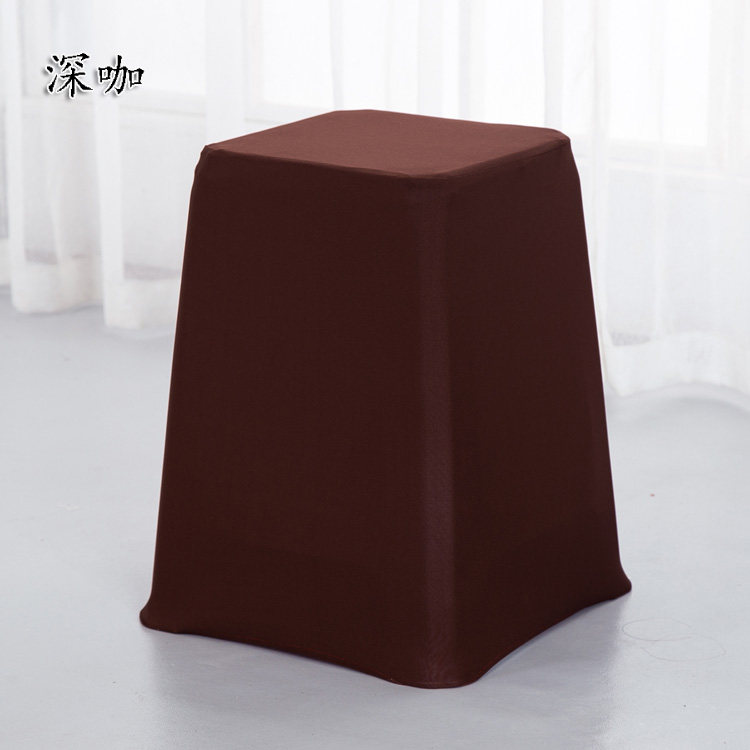 弹力凳子套罩牛津套脚塑料凳罩木头家用客厅四脚凳套饭店餐厅酒店