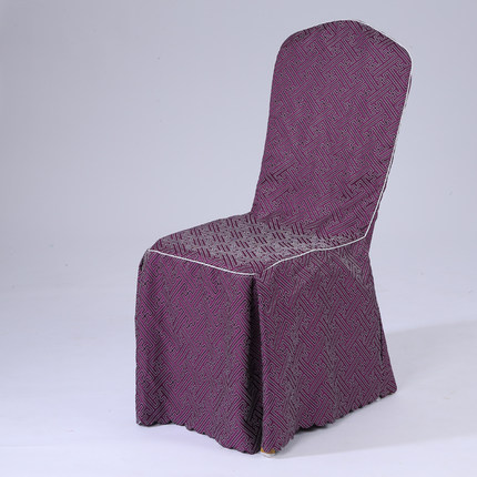 定做加扣酒店椅套餐厅宴会椅子套饭店餐椅套凳子套罩座椅套批发