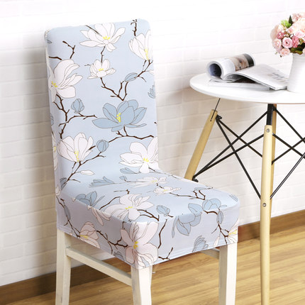 家用弹力椅套连体酒店餐椅套凳子套罩餐桌椅子套罩座椅套欧式布艺