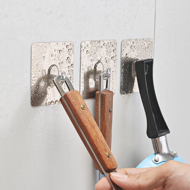 抖音挂钩不生锈塑料透明无痕强力粘钩粘贴壁挂厨房卫生间浴室门后|msdalam kategori penyatuan simpanan, Keluarga peralatan kemasan, Hook/cangkuk melekit - dari Buy2taobao.com untuk memberikan perkhidmatan ejen Taobao profesional membeli