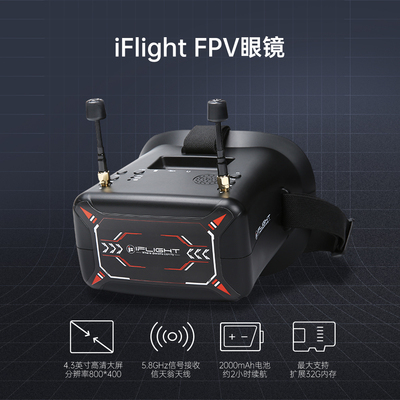 iFlight翼飞穿越机FPV视频眼镜