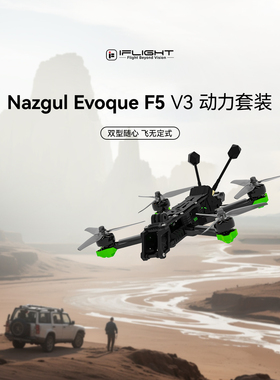 iFlight翼飞 Nazgul Evoque F5 V3 5寸花飞FPV穿越机动力套装