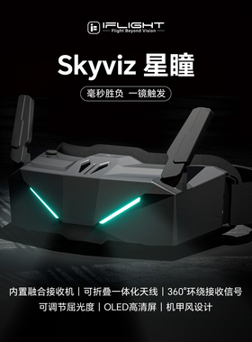 iFlight翼飞 星瞳Skyviz 飞行眼镜 模拟眼镜 穿越机FPV眼镜